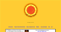Desktop Screenshot of allonenow.org